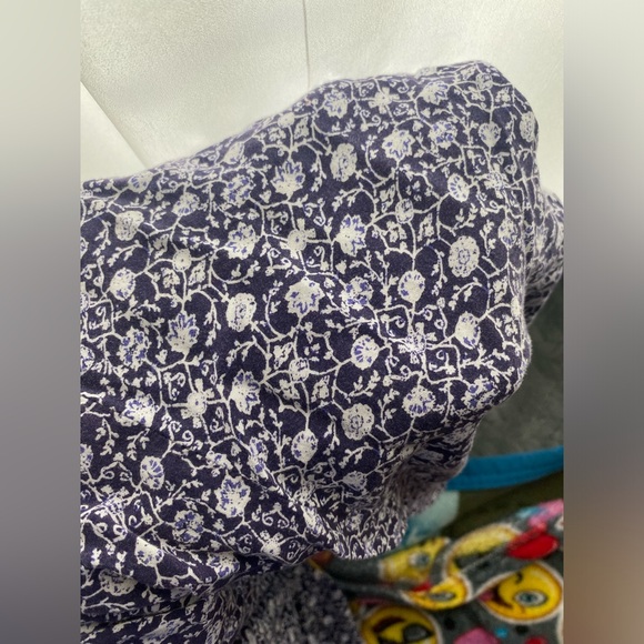 🍁Garage floral damask purple and white jogger pants size SP - Picture 6 of 8